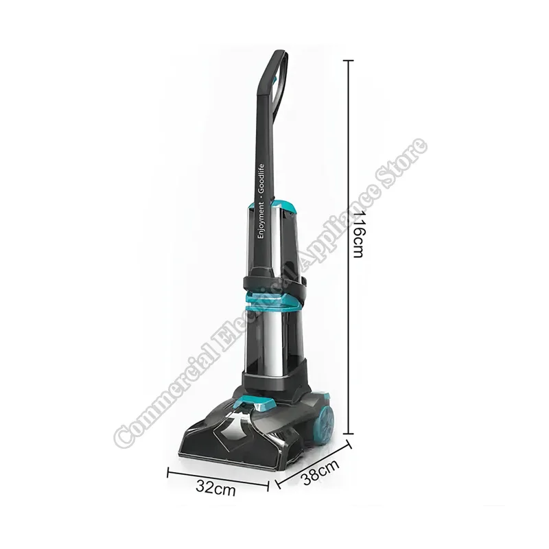 Handheld Floor Washer Household Two‑In‑One Mop And Wash All‑In‑One Machine Multifunctional Sweeper Suction Carpet Cleaner