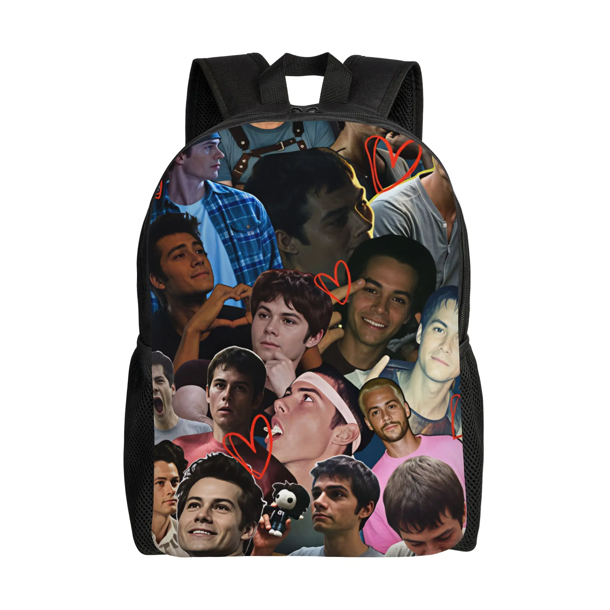 Dylan O’Brien  Backpack  Men Polyester University Backpacks Large Stylish School Bags Rucksack