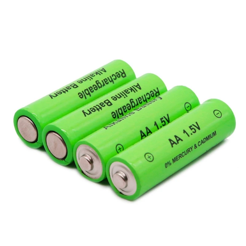 Reliable Rechargeable 1.5V AA Alkaline Batteries Perfect for Remote Devices