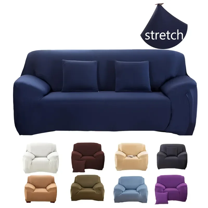 Elastic Sofa Cover for Living Room Sofa Slipcover Couch Cover 1/2/3/4 Seater Corner Sofa Cheap Cotton Covers