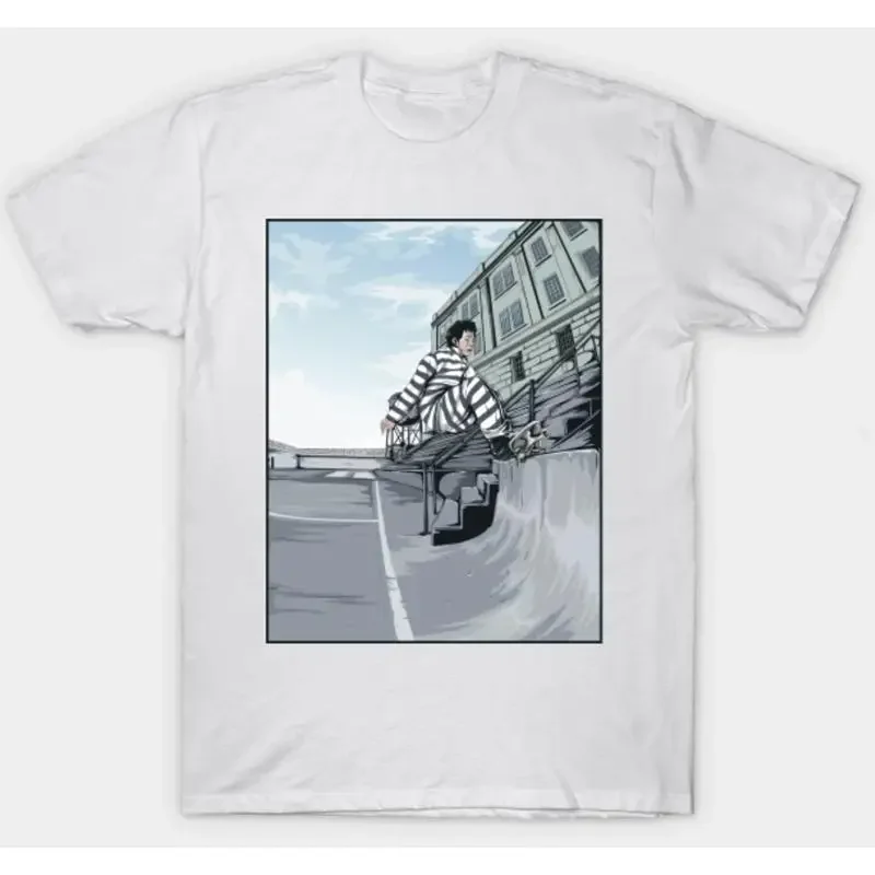 Mark Gonzales White T Shirt Adult S 3Xl Skateboarding Skating Alcatraz The Gonz