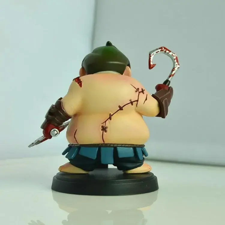 12cm Terror Butcher Anime game Peripheral toys Pudge Garage Kits Packed Garage Kits model anime figure collect action toys