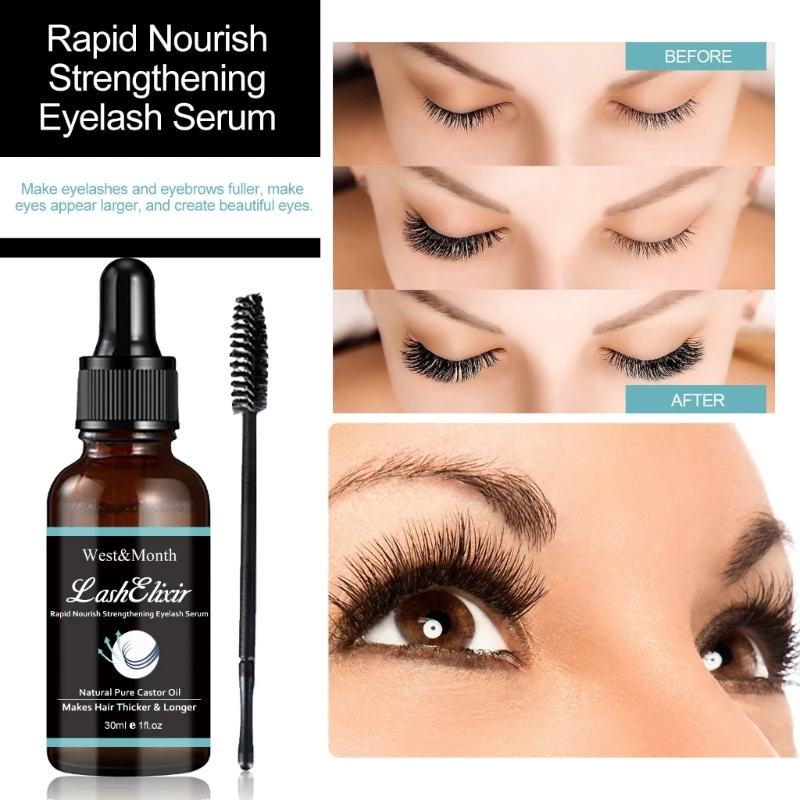 Eyelash Growth Solution Make Your Lashes Naturally Longer Thicker for Women Dropship