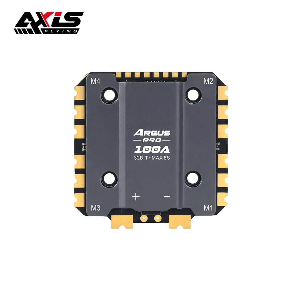 Axisflying Argus ECO Stack 100A 8 Bit /32 Bit ESC 8S F722 STM32 ICI42688P Controlador de vôo adequado para drone FPV