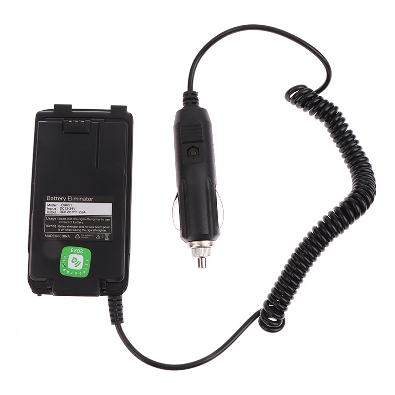 

Walkie Talkie Quansheng UV-K5 UV-K6 UV-5RPlus Battery Eliminator 12-24V Electricity Supplied By Car Cigarette Lighter