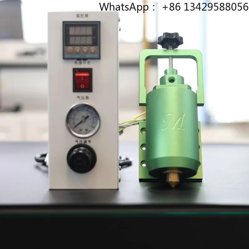220V Electronic Industry Desktop Automatic PUR 30ML Hot Melt Glue Dispenser Hot Melt Adhesive Heating Nozzle