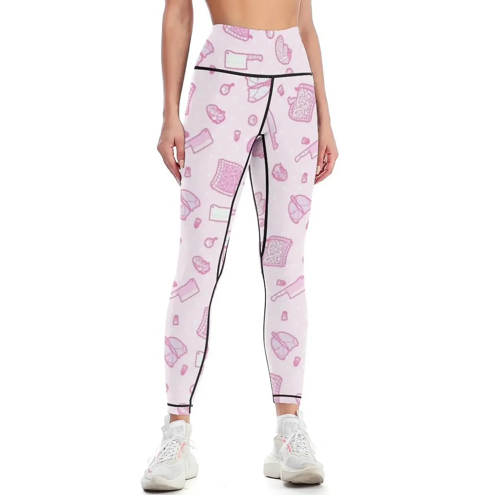 

Sweet Yandere (Pink) Leggings sportswear gym gym sportswear woman sportswear woman gym 2025 sports tennis for Womens Leggings