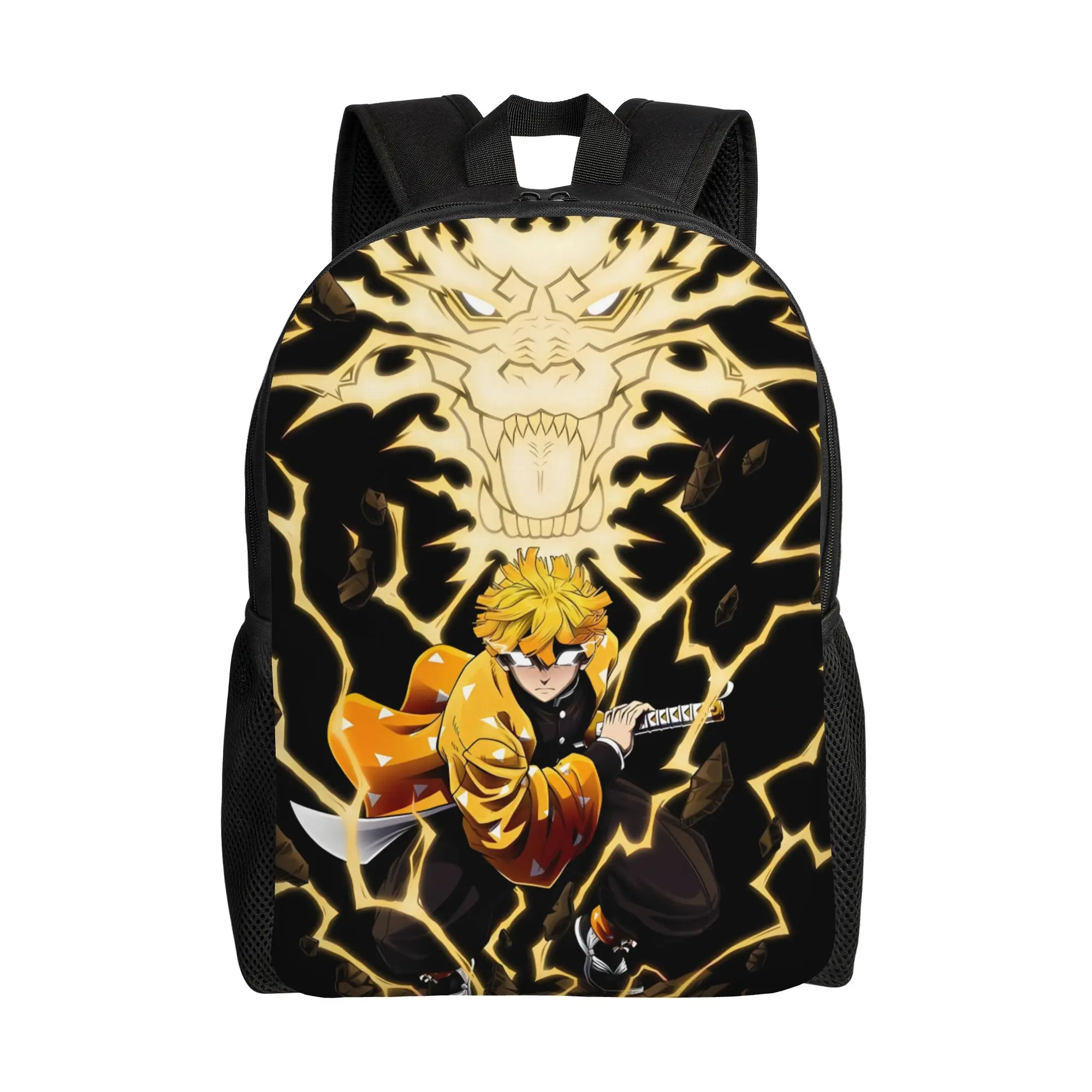 1Piece Backpack Lightning Warrior New School Year Bookbag Outdoor  Demon Slayer For Gifts New Term Starts