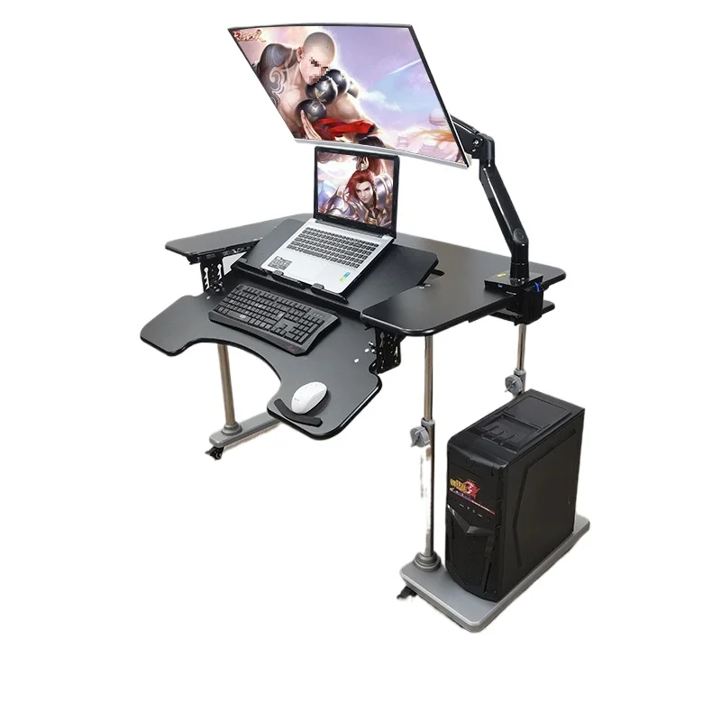Gaming chair desktop computer table, household folding lifting table