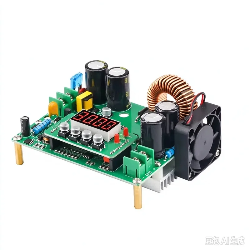 Compatible for 720W High-Power CNC Adjustable DC Step-down Voltage-stabilized Constant-current Supply Module 10-65V to 0-60V