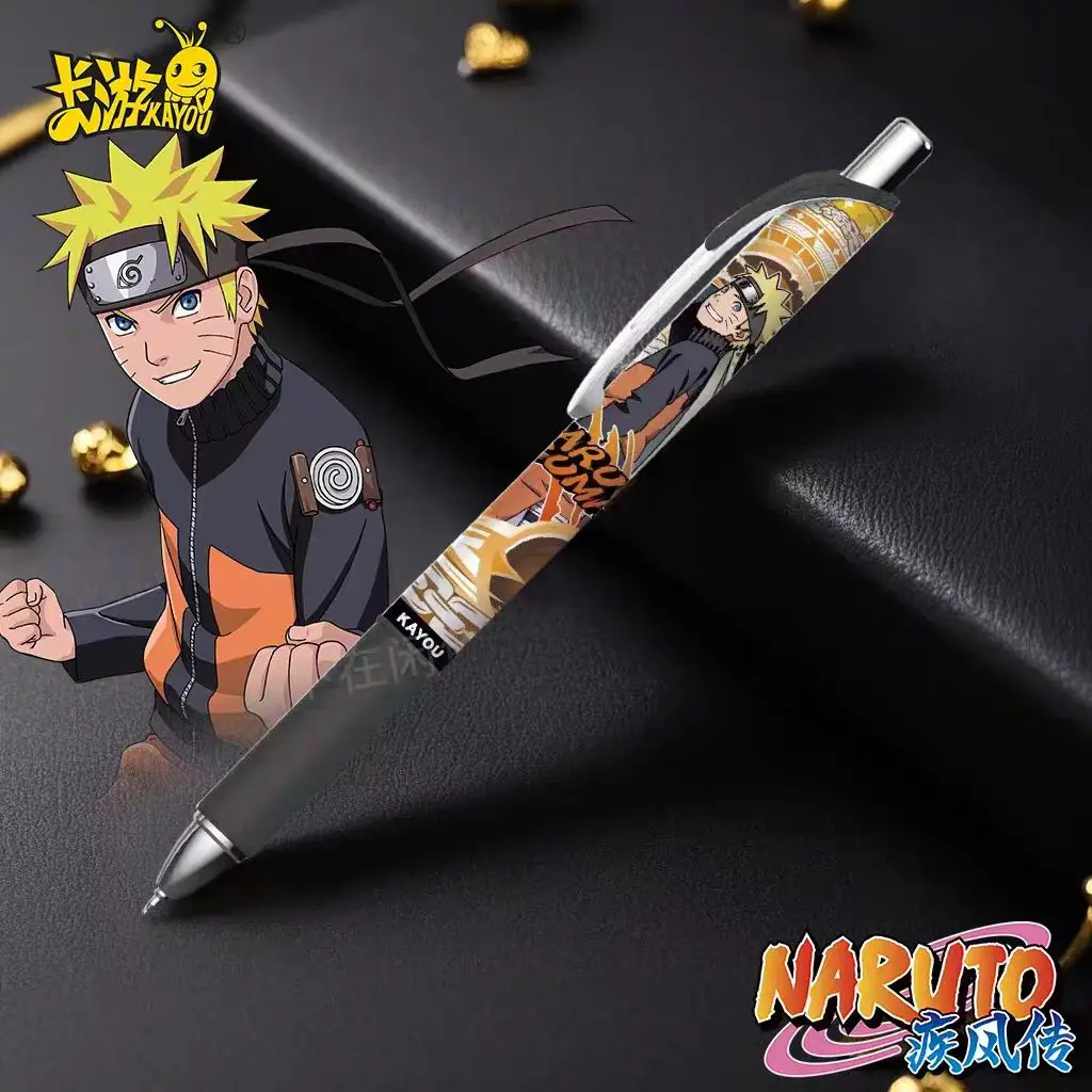 

Hot Sale Kayou Anime Original Naruto Neutral Pen Blind Box With High Appearance Presses The Black Signature Pen Stationery Gifts