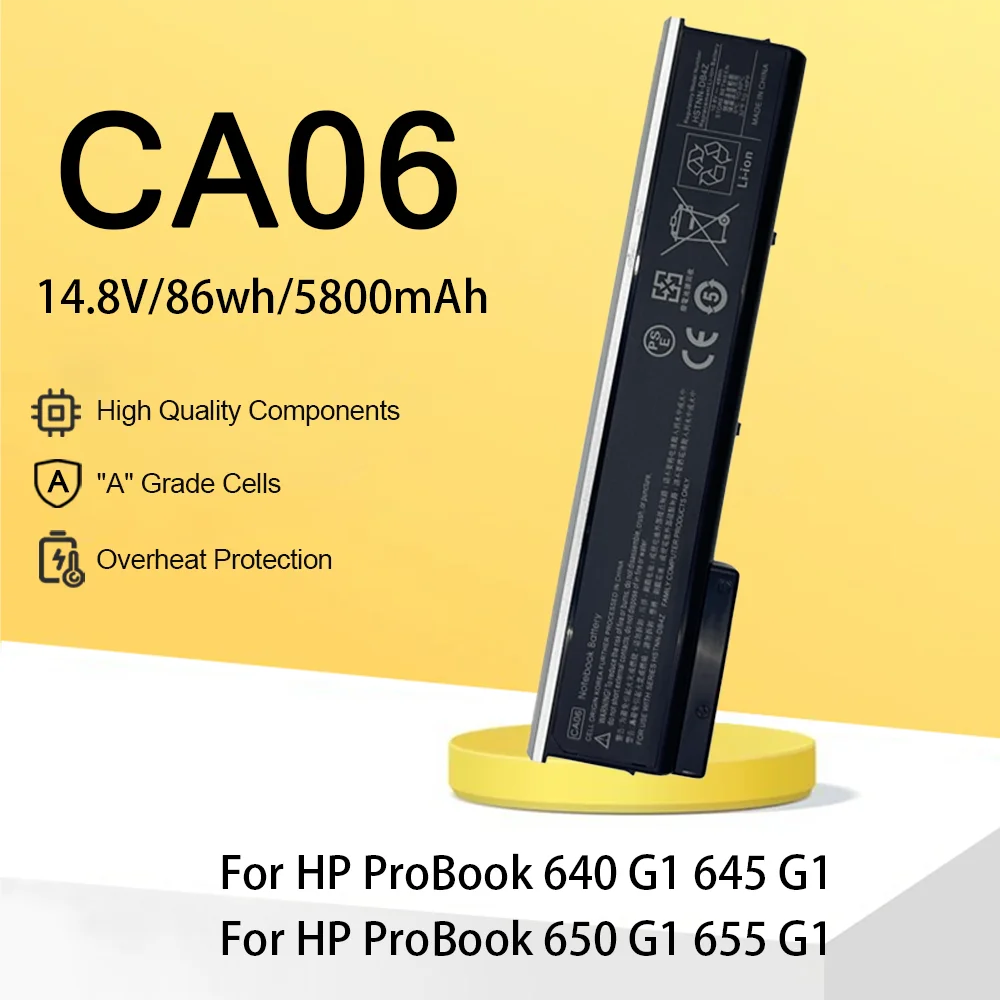 

CA06 14,8 В для ноутбука HP ProBook 640 645 650 655 G1 HSTNN-IB4W HSTNN-LB4X HSTNN-I15C-4 HSTNN-I16C 718755-001 718677-421