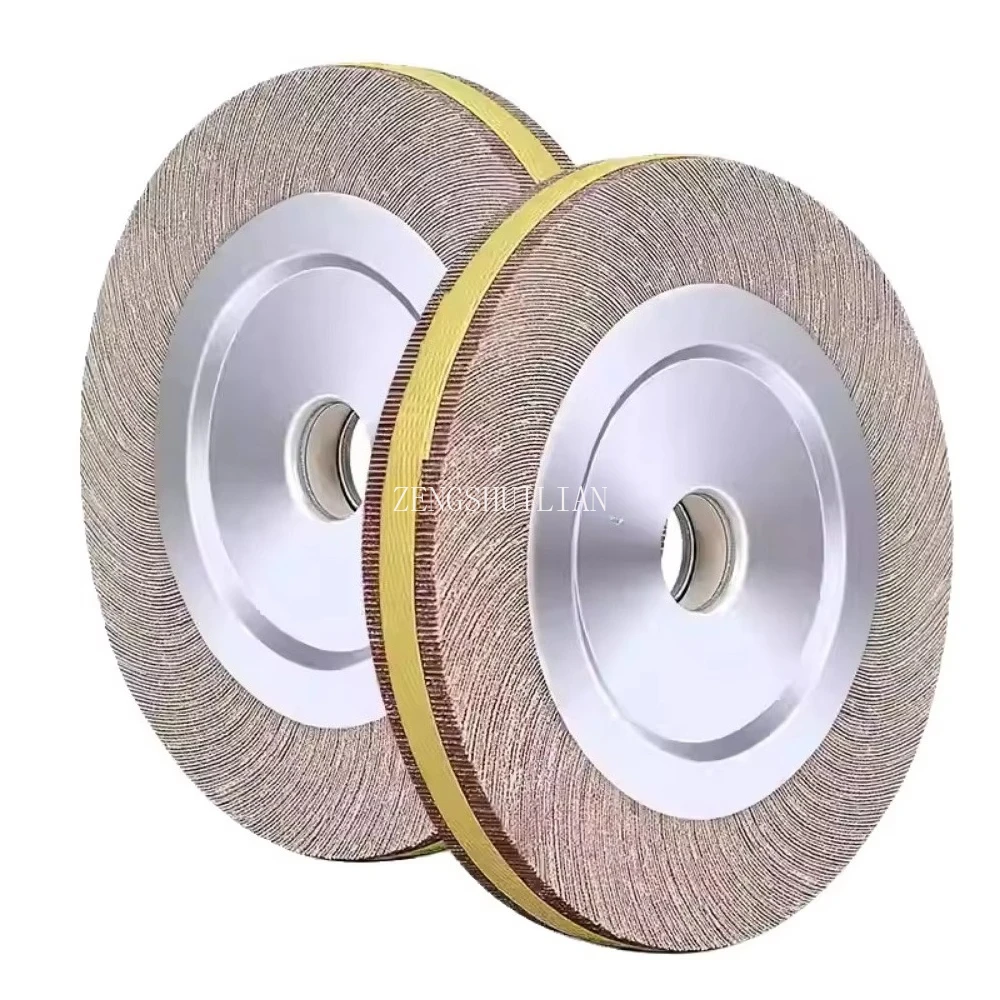 Lançamento de mil impulsores de 4 polegadas, roda de pano abrasivo, disco de moagem de roda de lixa de mandril de roda de mil páginas