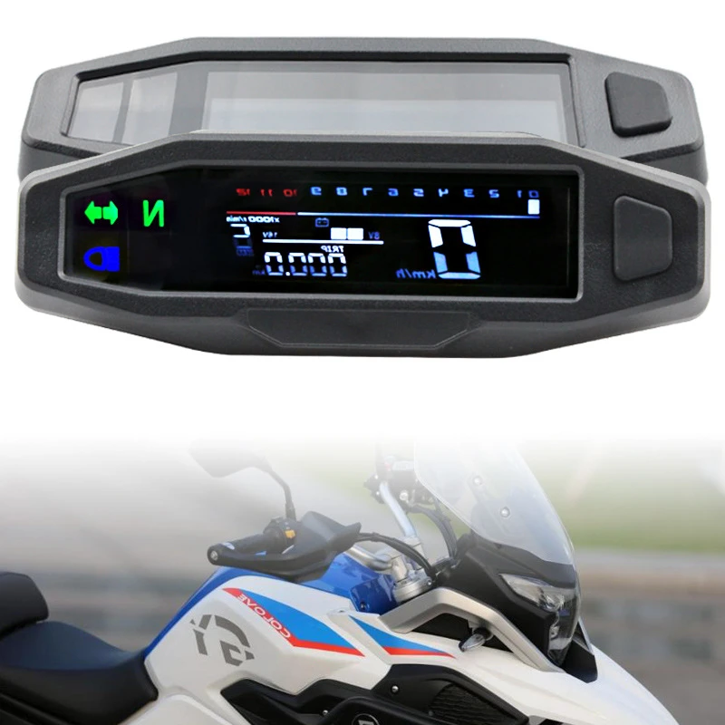 

Motorcycle Refitted Instrument Motorcycle Electric Vehicle LCD Revolution Oil Meter Odometer Accessorie General Z1000 Instrument