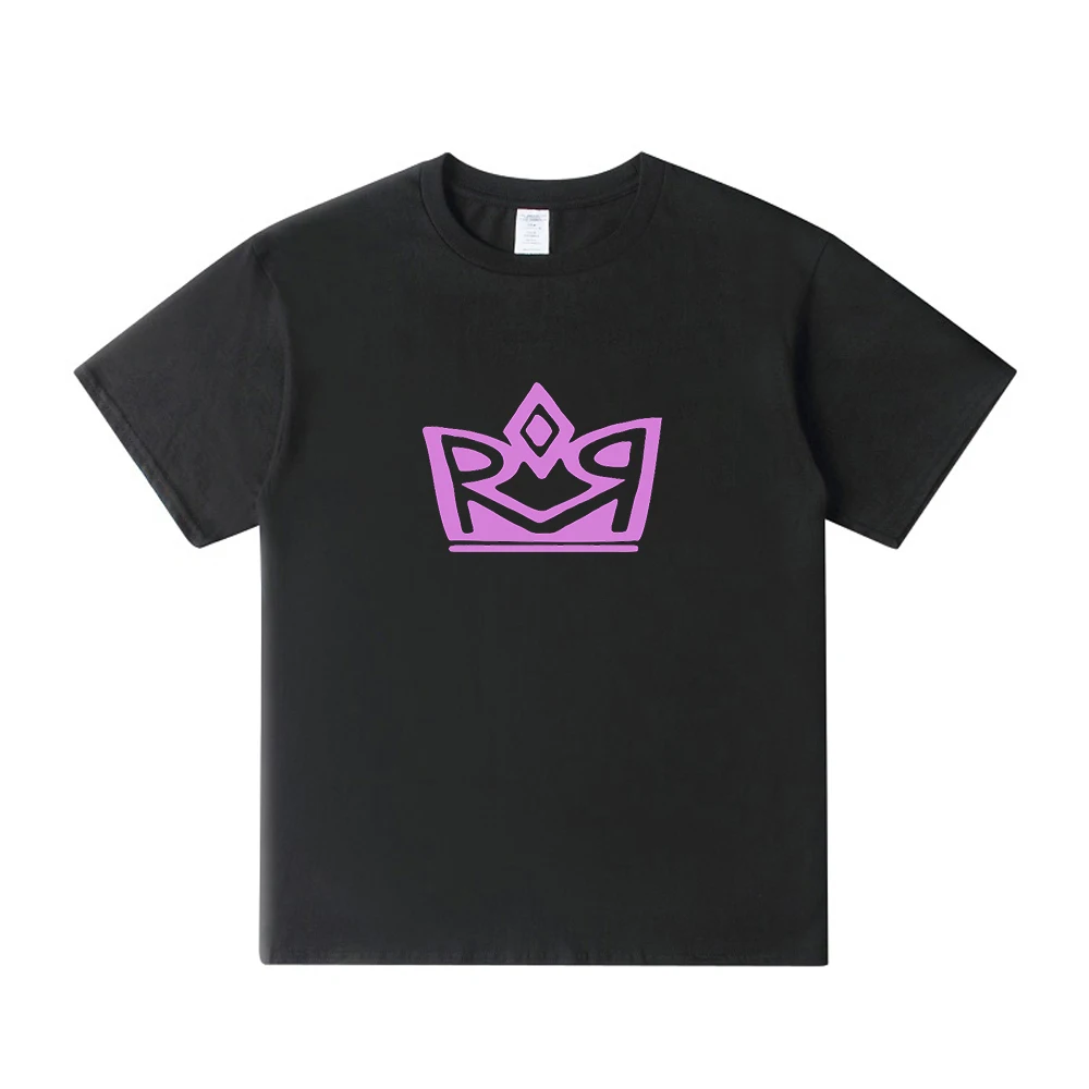 R800 Double R Logo Merch Crewneck T-shirt, Streetwear de manga curta, roupas engraçadas, homens e mulheres Tee, Novo