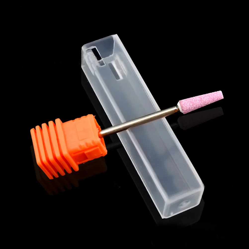 Ensemble de manucure à Quartz, tête de meulage, pour l'élimination des peaux mortes, nettoyage des cuticules, outil naturel pour Nail Art, Kit de soins de pédicure, 5 pièces