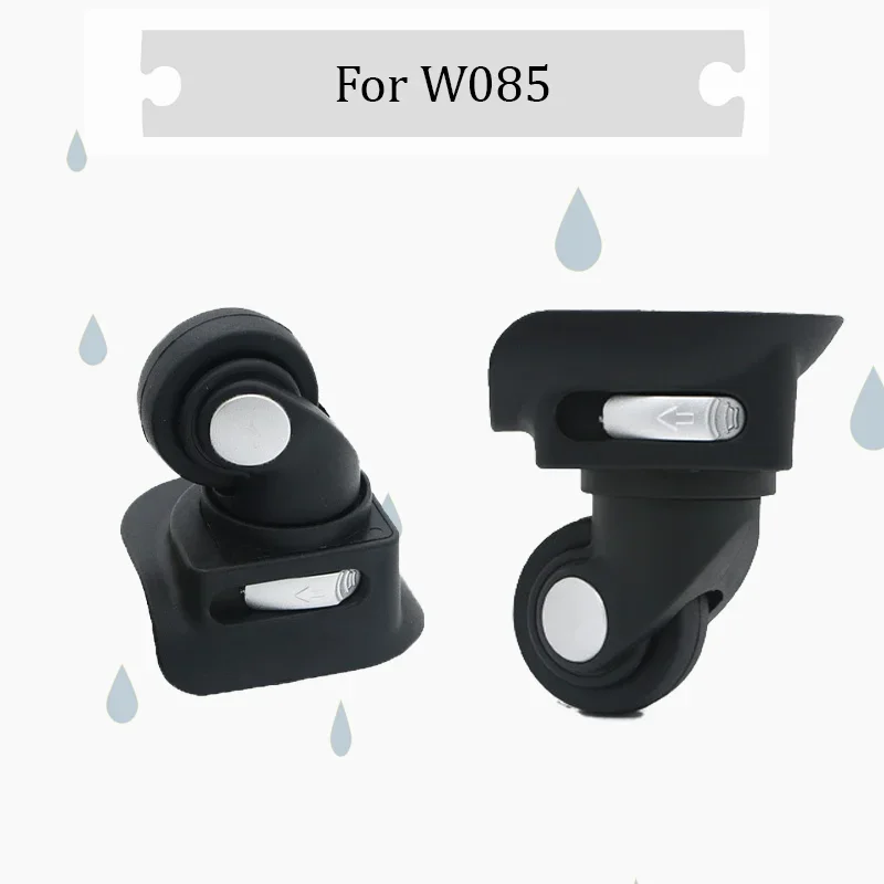 For W085 Heavy-Duty Luggage Wheel Repair Silent Swivel Replacement Wheel Fits Most Checked Luggage