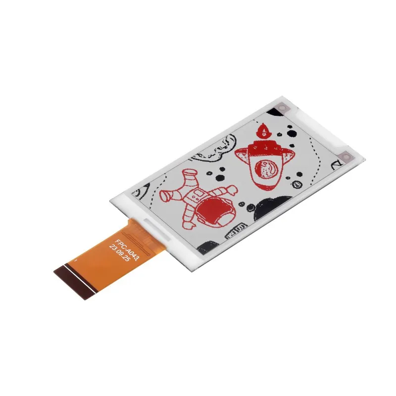 

Waveshare 2.15inch E-Paper Display (B), E-Ink Display, 296x160, Red/Black/White, SPI Interface