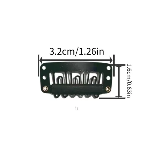50 шт./упак., инструмент для наращивания парика, аксессуары для парика для мужчин и женщин - дерьмы для укладки и прически, фиксированные