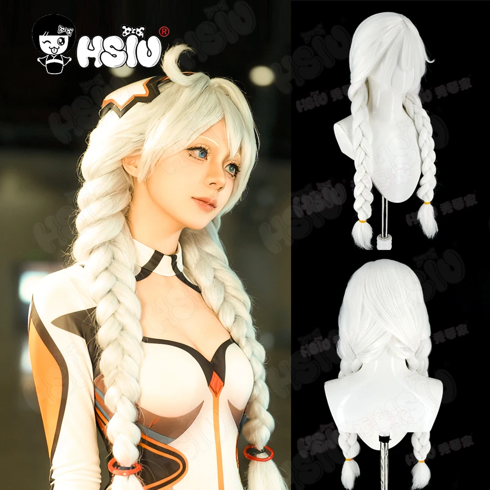 

Kiana Косплей Парик Волокно синтетический парик「HSIU」80 см белый длинный парик + шапочка для парика ИГРА Honkai Impact Kiana Kaslana Косплей Парик