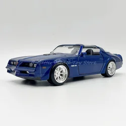 1:24 Diecast Metal Car Model Toy 1977 Pontiac Firebird Miniature Replica For Collection