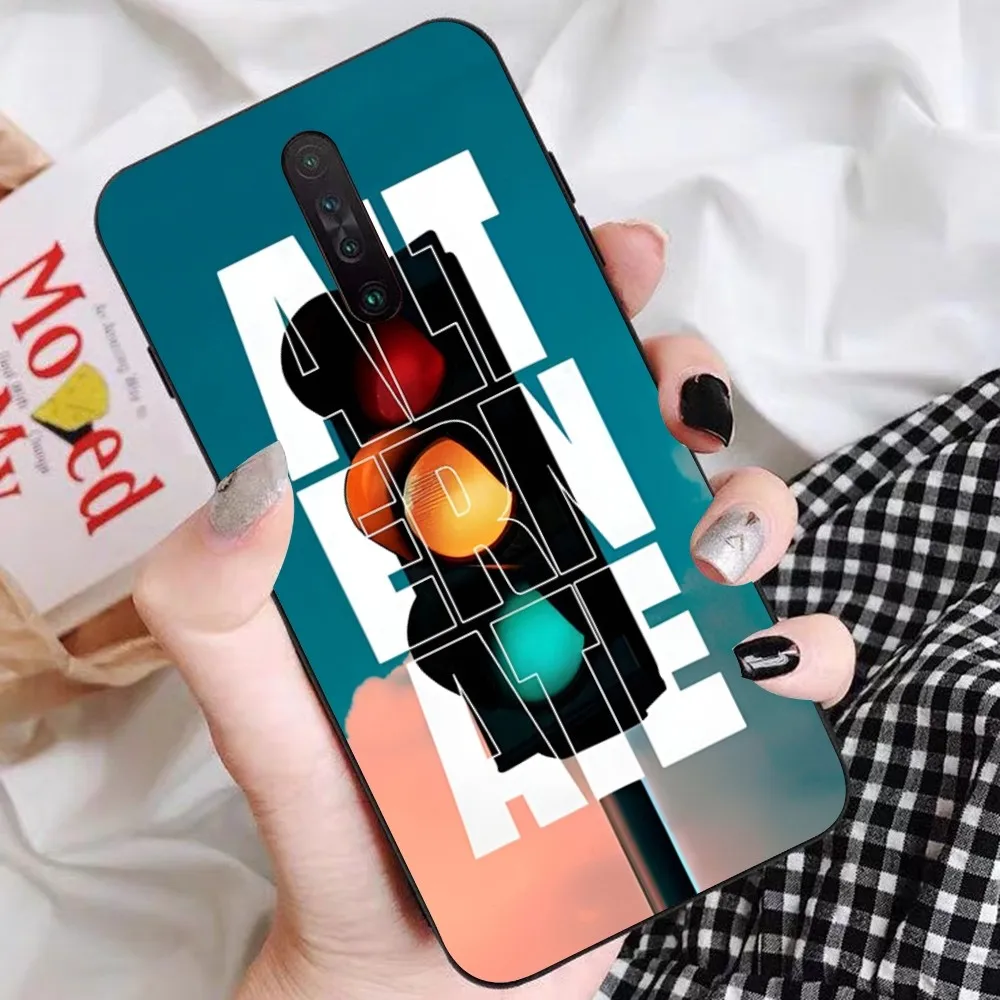 Life And Traffic Lights Phone Case For Redmi 5 6 7 8 9 10 Plus Pro 6 7 8 9 A GO K20 K30 K40 Pro Plus F3 Fundas