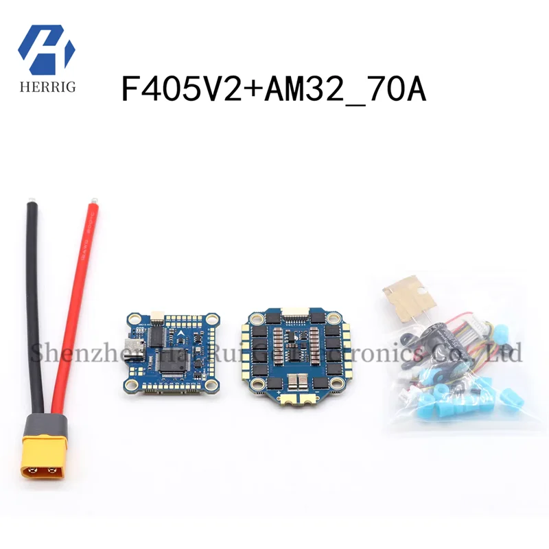 

PAURC F405 Flytower 8S AM32 70A 4IN1 ESC F405 V2 Flight Controller FPV Racing Drone