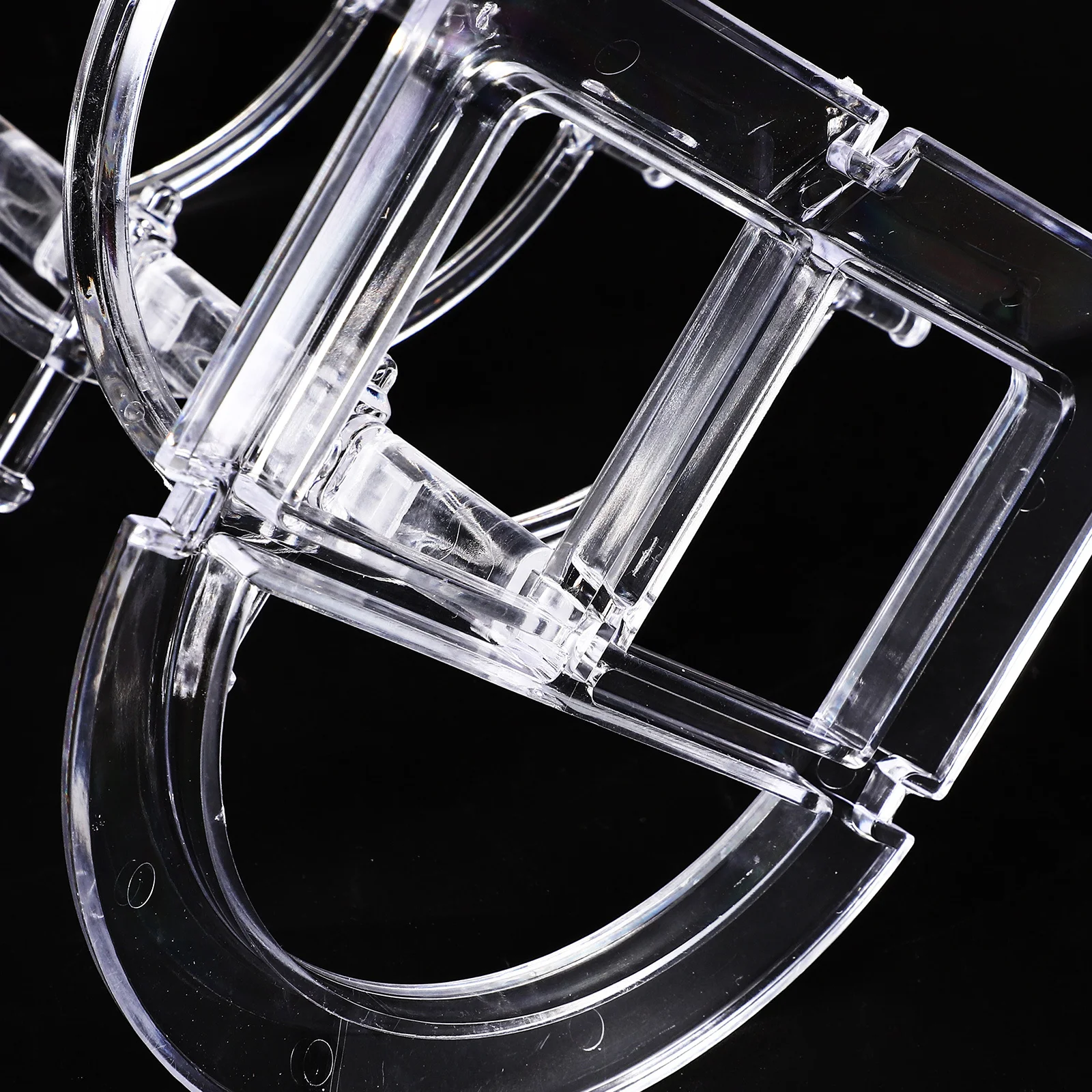 

Multi-Tier Eyeglasses Riser Detachable Glasses Display Stand Sunglasses Rack Holder Clear Organizer For Home Store Use Desktop