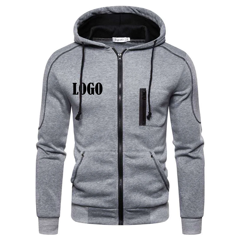 Customized Newest  Hoodies Men Women Warm Sports Coat Hooded Sweatshirt Zipper Jacket S-3XL