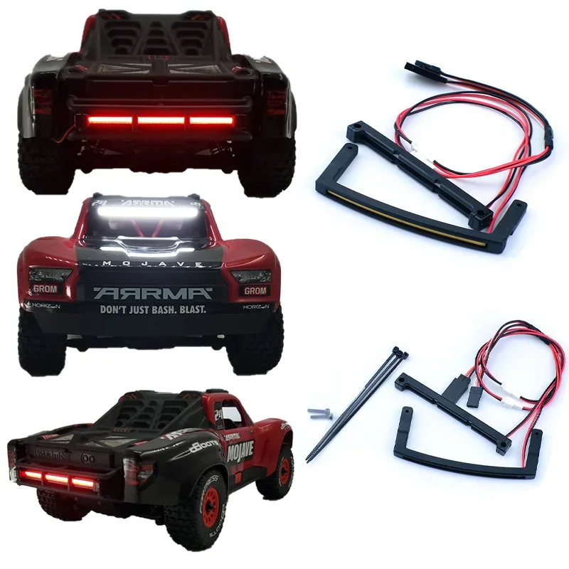 LED 6V Modified Front and Rear Lights for 1/14 MOJAVE GROM 223S BLX Brushless 4X4 Small Scale Desert Truck