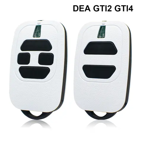 DEA 433.92MHz 롤링 코드 고정 코드 차고 문 원격 제어 GTI2 GTI4 GT2 GT4 GT2M GT4M 송신기와 호환 가능