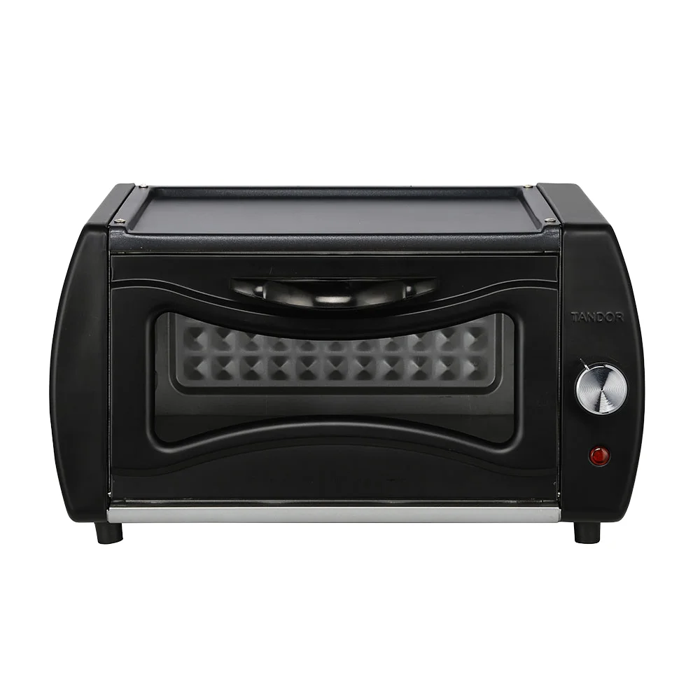 15L Multifunctional Countertop Oven 2-in-1 Electric European Gauge Includes Toaster Frying Pan Grill Pan Household Oven