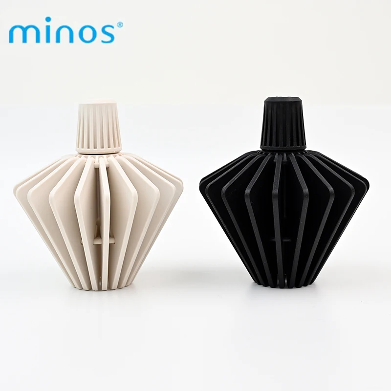 Minos The Anchor Herramienta ajustable para dar forma al filtro de papel de café 36 ° ~60 ° Diseño de rango ajustable compatible con múltiples vasos de filtro