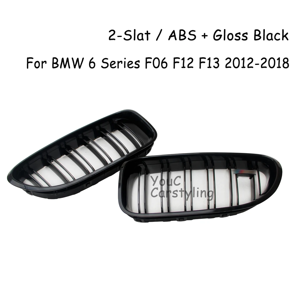 F06 Front Kidney Grill Replacement Bumper Grille for BMW 6 Series F06 M6 F12 F13 2012 -2018 630i 640i 650i