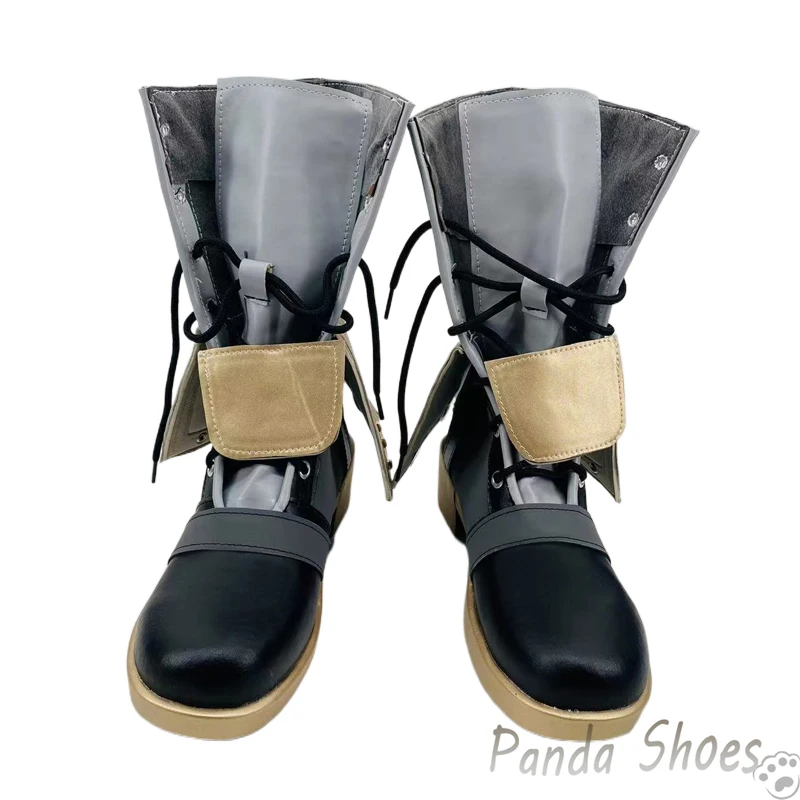 Genshinimpact freminet cosplay schuhe anime spiel cos lange stiefel freminet cosplay kostüm prop schuhe für con halloween party