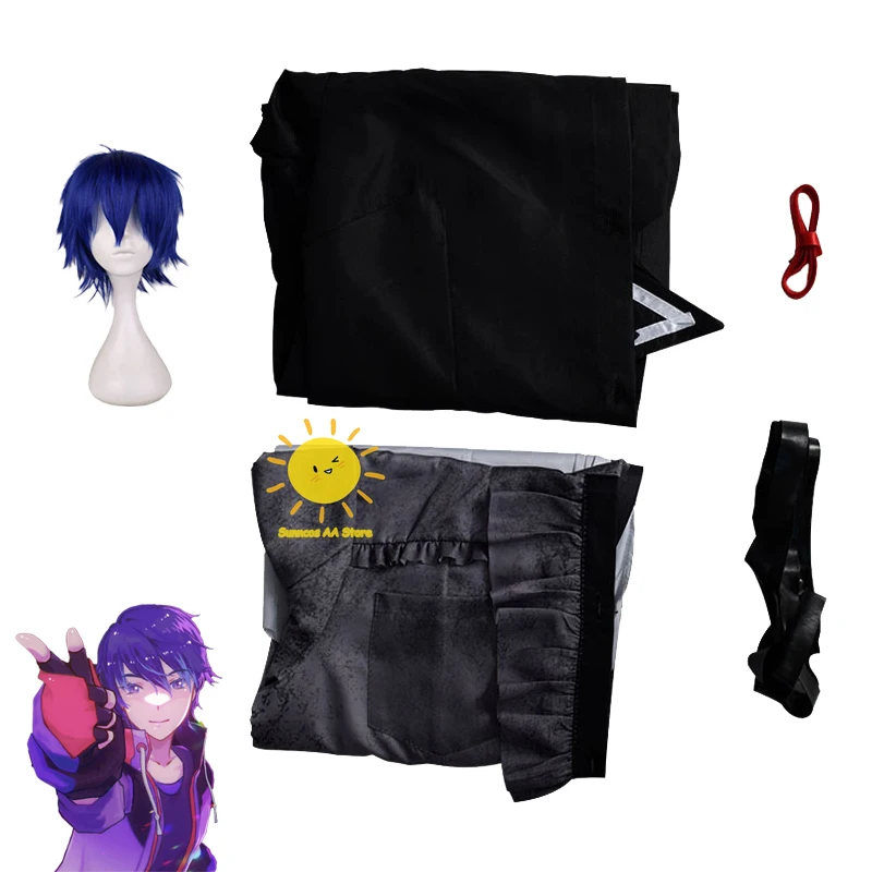 โครงการชุดคอสเพลย์ผู้หญิงไคโตะเซไคหลากสีชุดชุดคอสเพลย์ผู้หญิงบนเวทีชุดไคโตะวิกชุดฮาโลวีนเครื่องแต่งกายสำหรับผู้ชาย