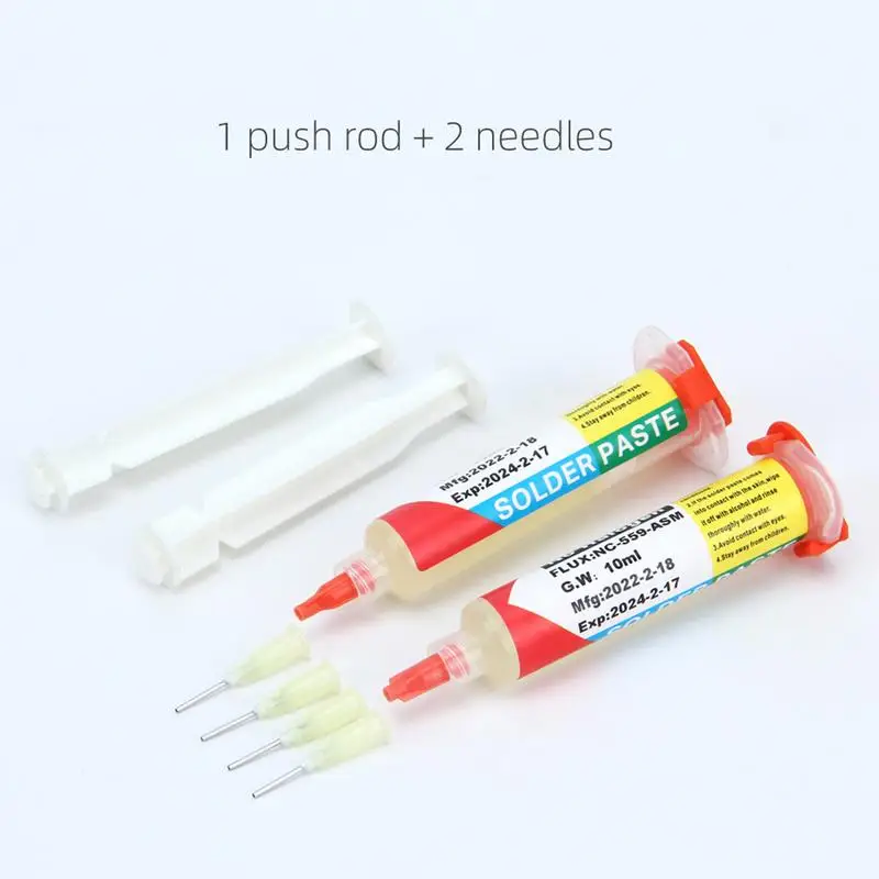 No-Clean Soldering Flux 10ml No-Clean Strongly Adhesive Paste For Welding Electronic Welding Supplies For Circuit Boards Sensor