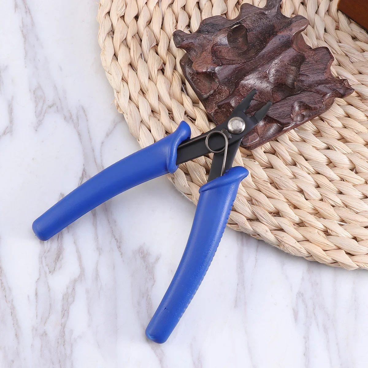 

Side Cutting Pliers Strong Steel Alloy Easy Wire Cutting Insulated Nonslip PVC Grip High Leverage Diagonal Pliers
