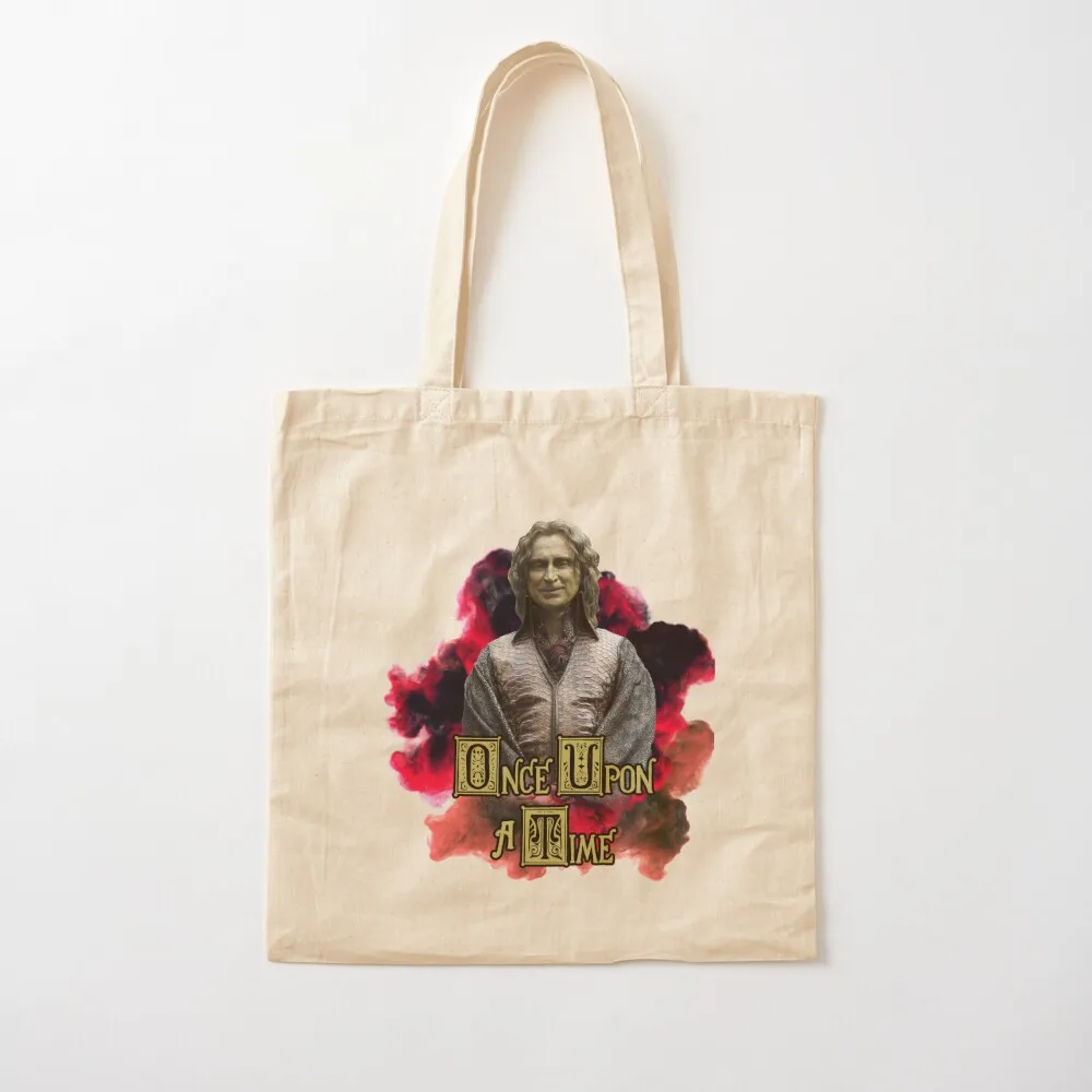 

Once Upon A Time: Rumplestiltskin (Mr. Gold) in Smoke Tote Bag bags for women sacs de shopping Canvas stote bag Canvas Tote Bag