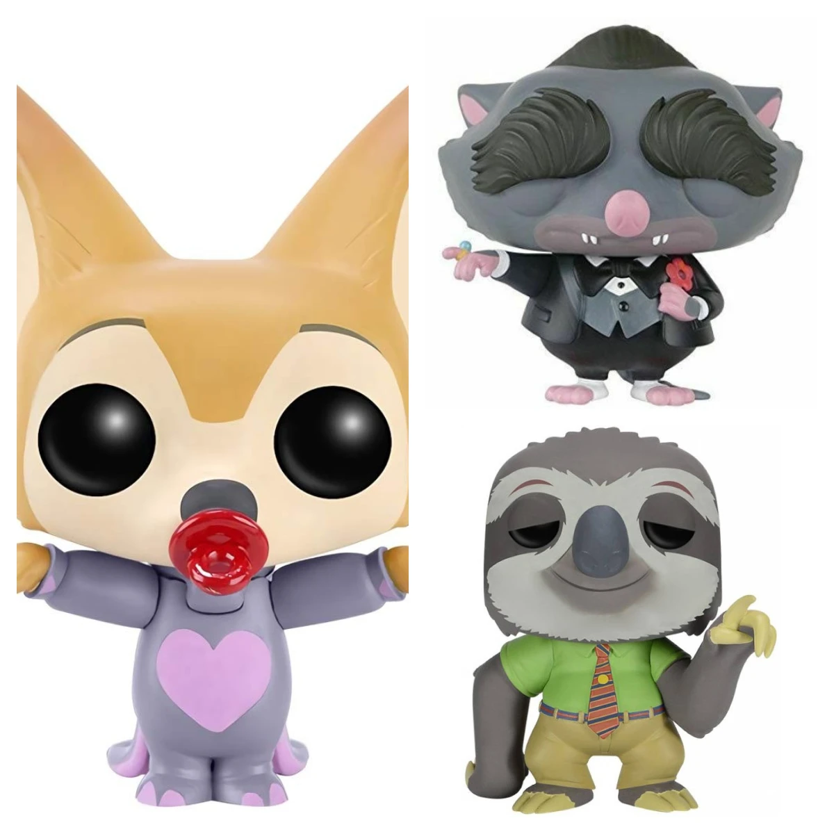 Limit-figuras de acción de Zootopia ELE-FINNICK, MR.BIG FLASH, vinilo, Juguetes