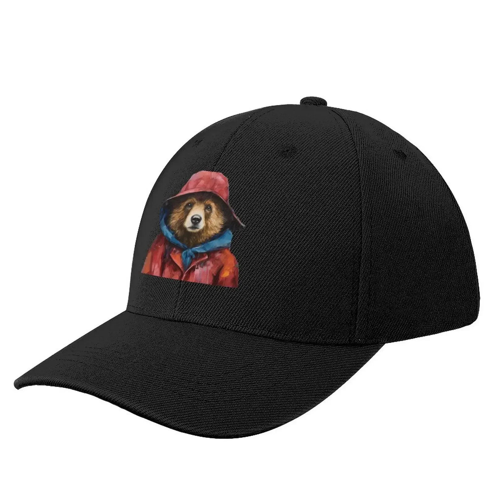 Paddington Bear in Red Coat & Hat Baseball Cap Winter hat Beach Bag Unique hats fishing hat Sun Hats For Women Men's