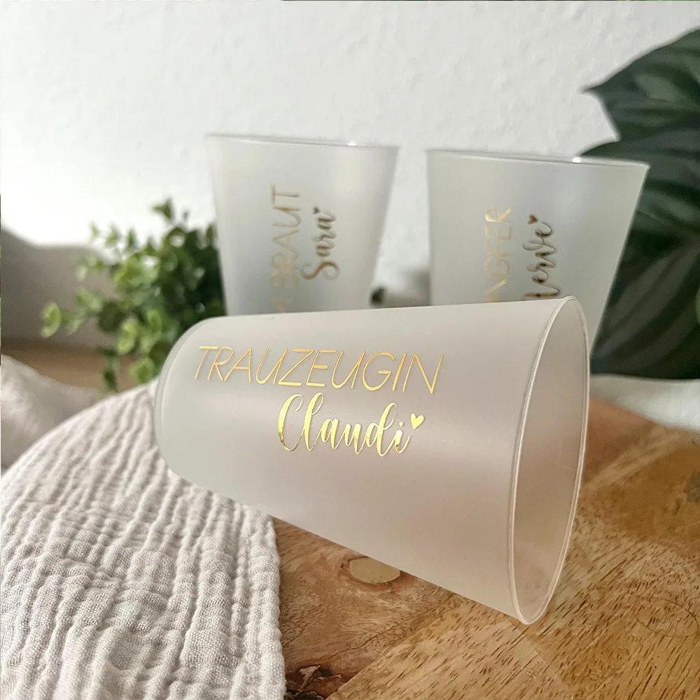 Personalized Team Bride Party Cups Wedding Decorations Reusable Cups with Names Bachelorette Hen Party Supply for Guests