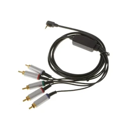 6FT Audio Video AV Cable to RCA For PSP2000 Extension Composite Data Cord For PSP 2000 3000 Lead Wire AV Adapter To TV Monitor