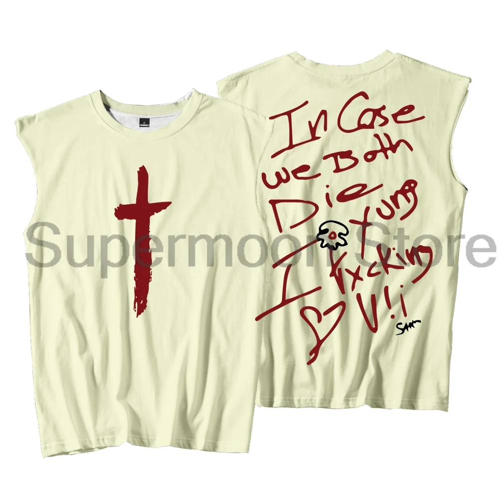 

Saint Jhn Merch майки 2025 Festival Season Tour унисекс уличная одежда без рукавов жилет для женщин и мужчин уличная спортивная одежда