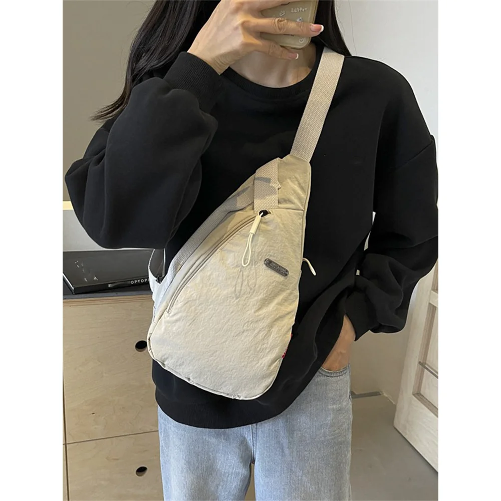 Versatile And Fashionable Travel Nylon Bag For Women Trendy And Versatile New Style Women's Casual And Simple Crossbody Bag