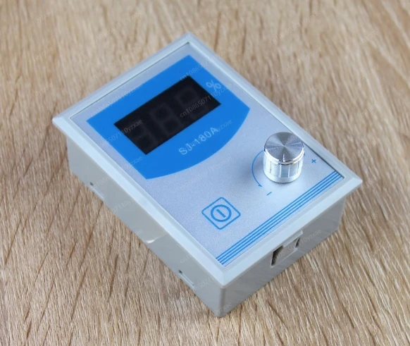 Magnetic powder tension controller micro digital display manual 24V brake clutch high precision tension meter SJ-180A