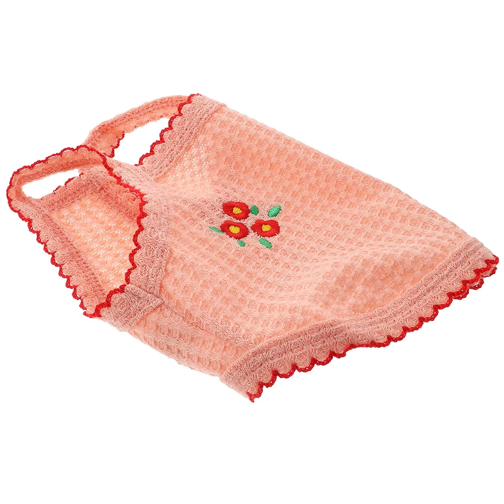 

Pet Embroidery Vest Dog Shirt Summer Dress Breathable Wear resistant Puppy Clothes Fashion Adorable Cat Clothing