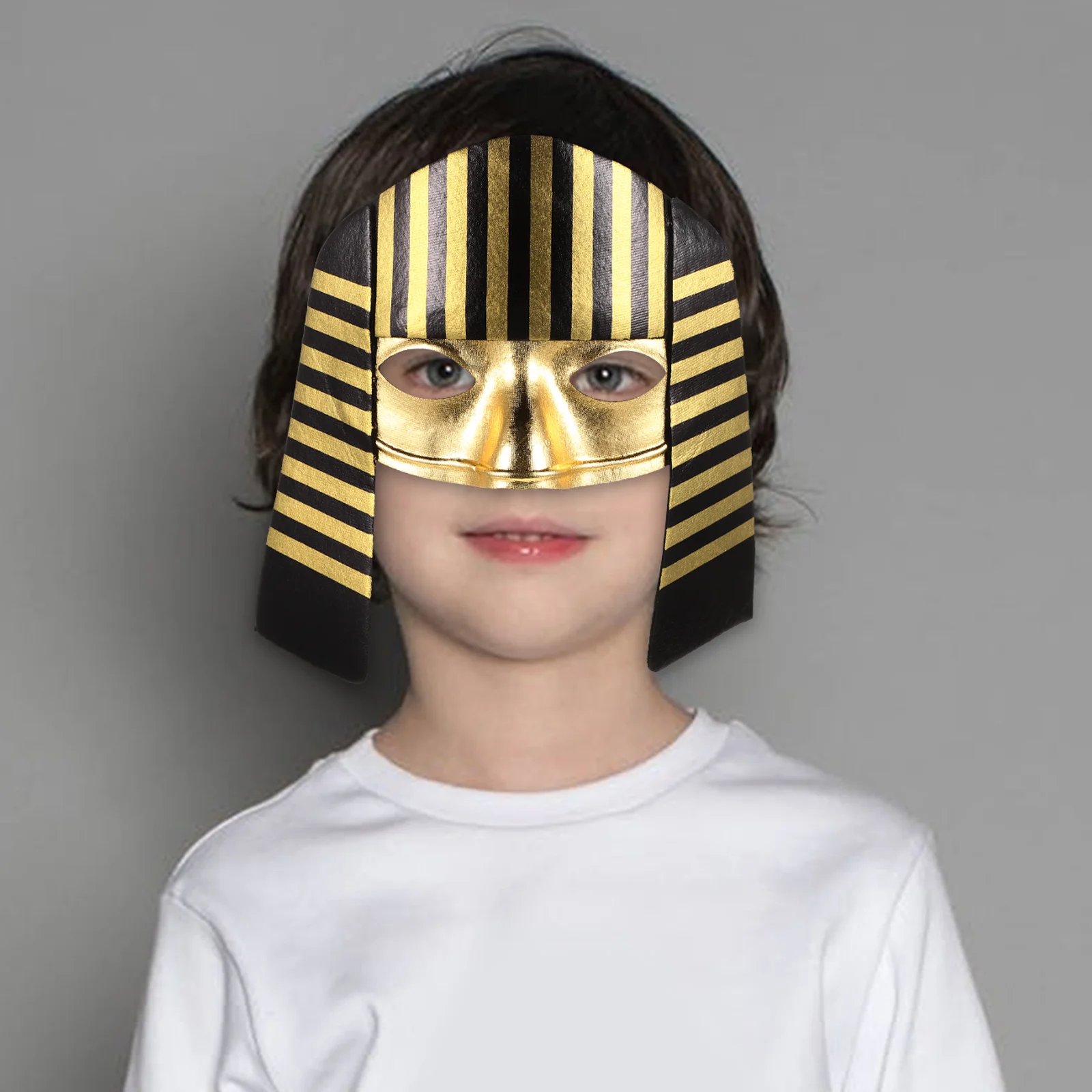 

Decorative Masks Cosplay Carnival Egyptian Headpiece Halloween Accessory Costume