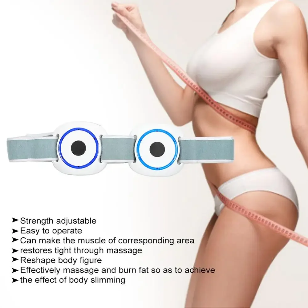 

Newest Electric Fatremoving Slimming Vibration Belt Burning Excess Fat Eliminate Big Belly Sculpting Shape Body US Plug 100-240V