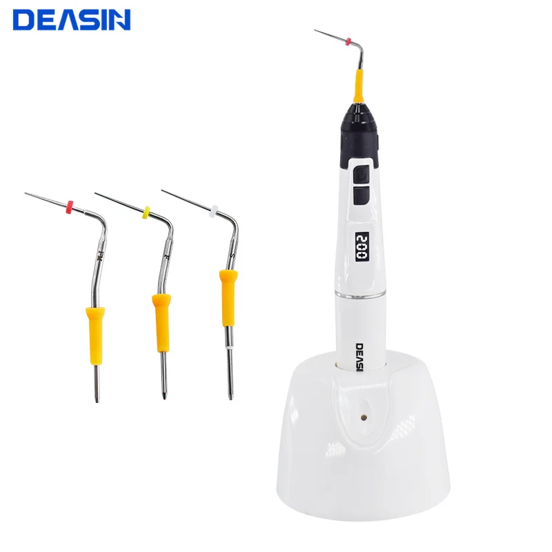 

Dental Gutta Percha Points Cutter Wireless Endo Obturation Pen Root Cannal Heating Plugger Dentist Tools Tips Equipment